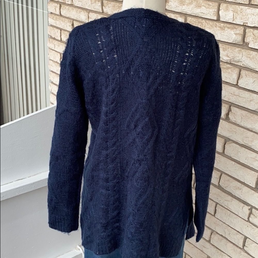 Navy Blue Cardigan - Picture 4 of 6